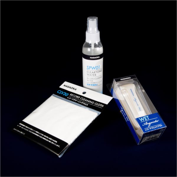 Nagaoka - Clear Tone Water Wet Cleaning Set for Vinyl Records