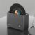 HumminGuru Ultrasonic Vinyl Record Cleaner Bundle with 7" + 10" Record Adapters (Dark Gray)