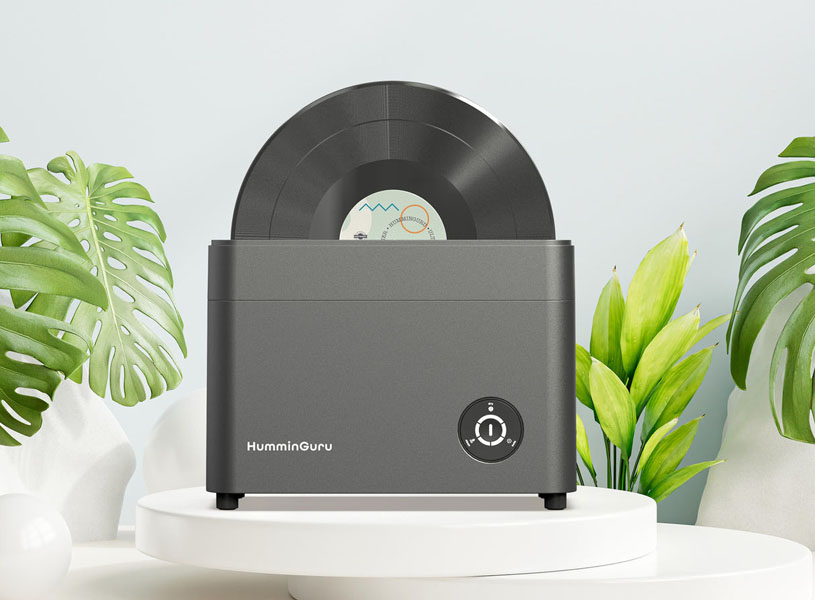 HumminGuru Ultrasonic Record Cleaner