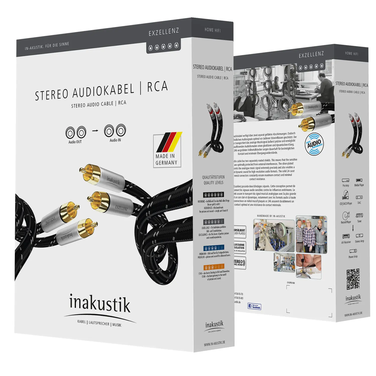 in-akustik - Excellence Audio Cable (1.5m)