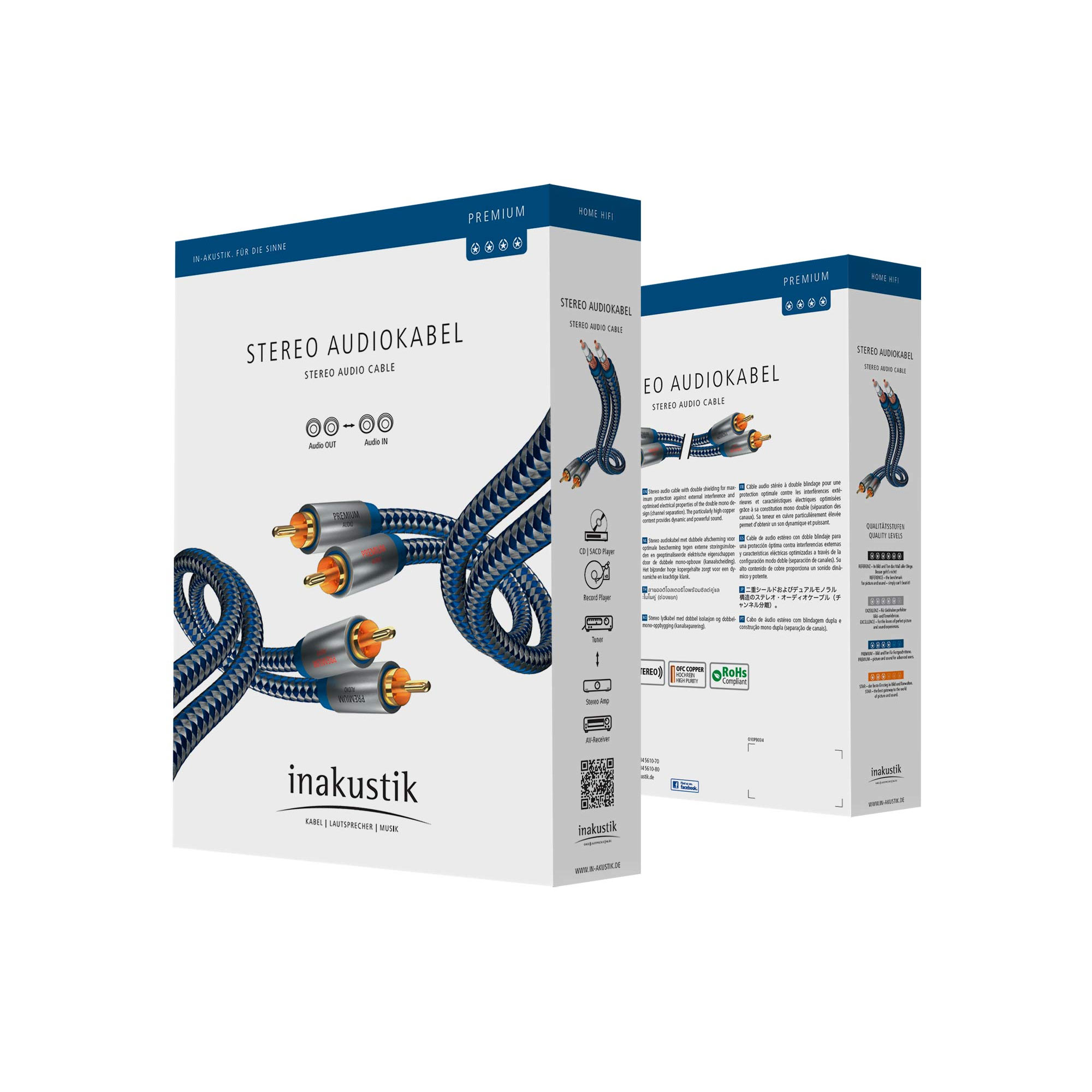 in-akustik - Premium Audio Cable RCA (1.5m)