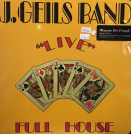 The J. Geils Band ‎– "Live" Full House