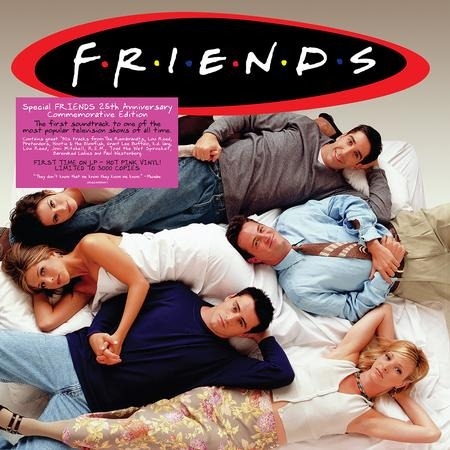 Various Artists - Friends - Soundtrack (2LP, 25th Anniversary, D Side Etched Hot Pink Vinyl)