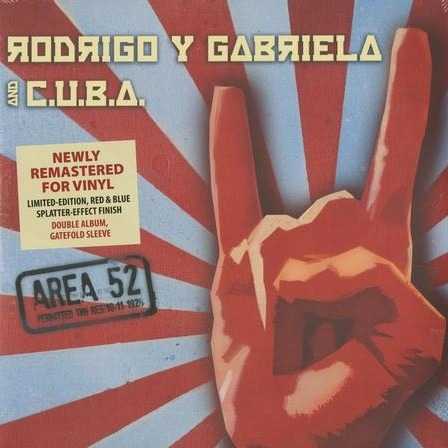 Rodrigo Y Gabriela & C.U.B.A - Area 52 (Red/Blue Splatter Vinyl/2LP)