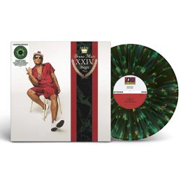 Bruno Mars - 24K Magic (Green Translucent W/ Spring Green And Custard Splatter)