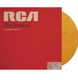 Strokes - Comedown Machine (Yellow & Red Marbled)