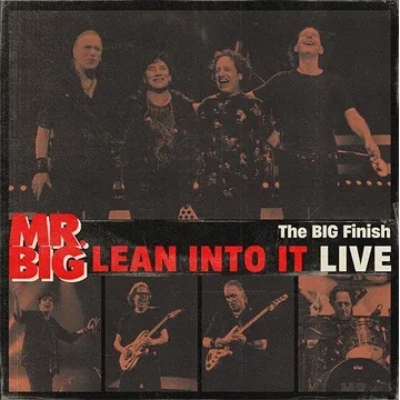 Mr. Big - Big Finish - Lean Into It Live (Blue & Red Splatter Vinyl) (RSD 2024)