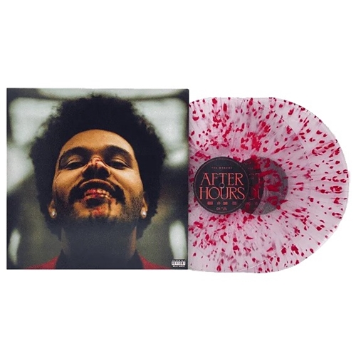 Weeknd - After Hours (2LP/Clear W/ Red Splatter Vinyl)