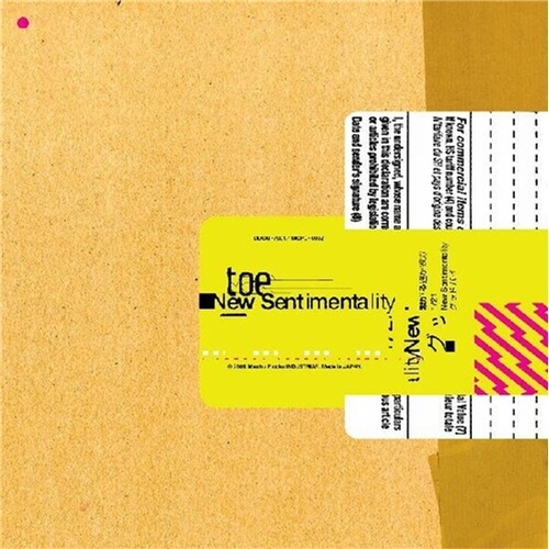 Toe - New Sentimentality (Tan & Clear Vinyl)