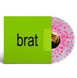 Charli XCX - Brat (Clear Pink Splatter Vinyl)