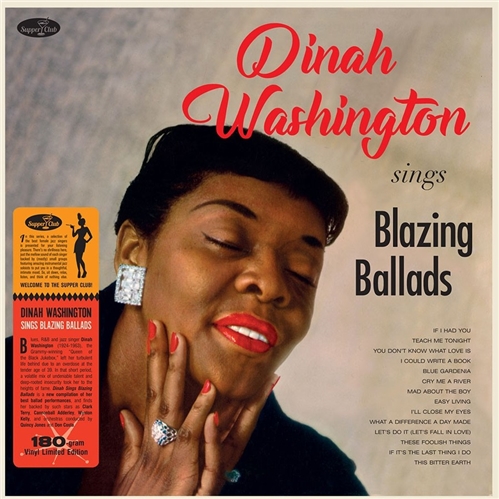 Dinah Washington - Sings Blazing Ballads (Limited Edition)