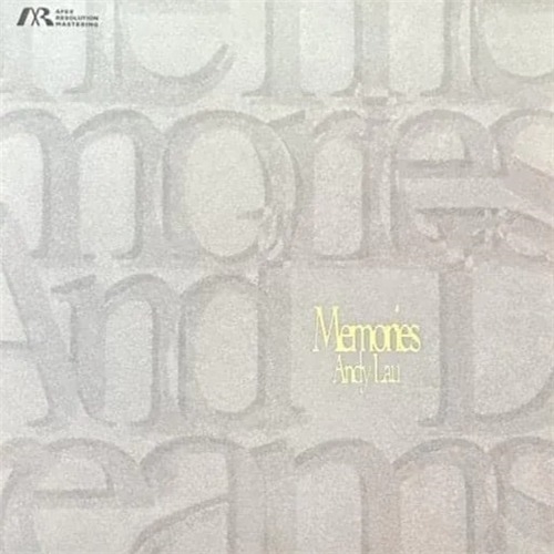 刘德华 Andy Lau – Memories (白色透明+黑色爆花彩胶)