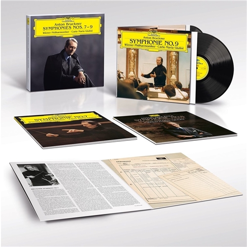 Anton Bruckner, Wiener Philharmoniker, Carlo Maria Giulini – Bruckner -Symphonies Nos. 7 - 9 (6LP)