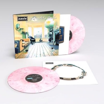 Oasis - Definitely Maybe (30th Anniversary) (2LP, Red And White Vinyl)
