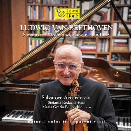 Salvatore Accardo - Sonatas For Violin and Piano no. 2 and no. 3  (Transparent Vinyl)