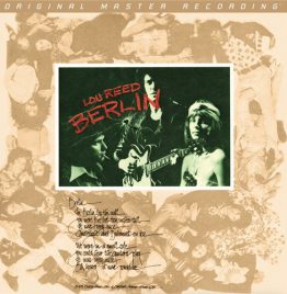Lou Reed - Berlin (Numbered 180G Vinyl LP)