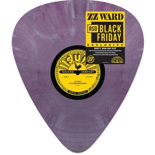 ZZ Ward - Put The Gun Down - Cadillac Man (Guitar Pick Shape Die Cut/Ecomix Vinyl) (RSD BF 2024)