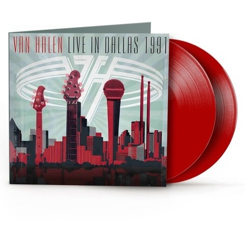 Van Halen - Live In Dallas 1991 (2LP/Red Vinyl/Hv Logo Etching) (RSD BF 2024)