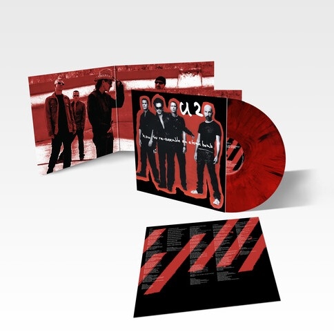 U2 - How To Re-Assemble An Atomic Bomb (Red/Black Marble Vinyl) (RSD BF 2024)