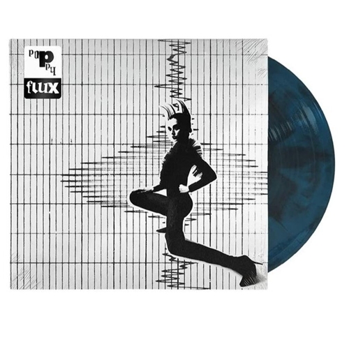 Poppy - Flux (Black Inside Transparent Electric Blue Vinyl)