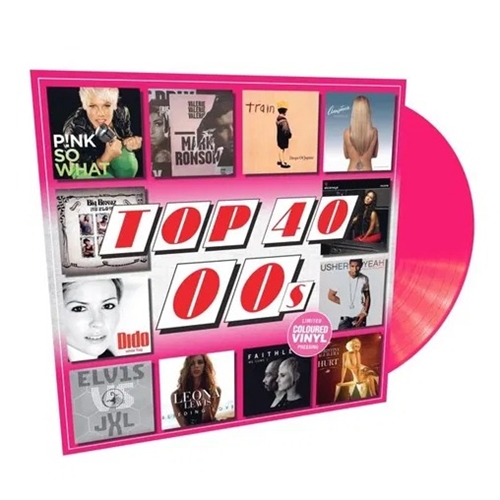 Various Artists - Top 40 - 00's (Pink Transparant Vinyl)