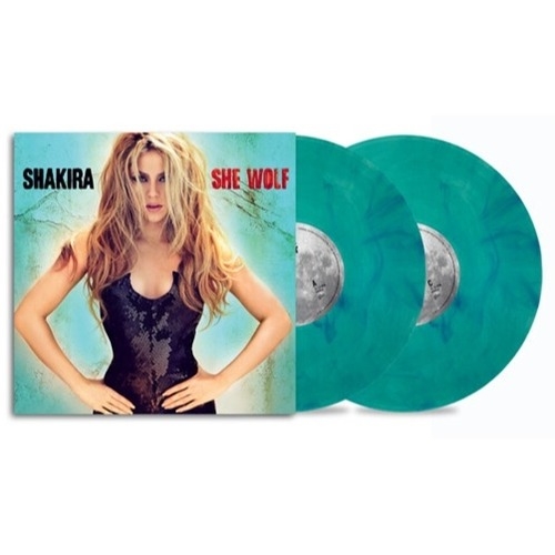 Shakira - She Wolf (2LP Turquoise Vinyl)