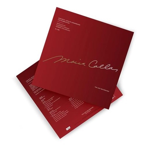 Maria Callas, von Karajan - Donizetti - Lucia Di Lammermoor - Berlin 1955 (3LP Boxset)