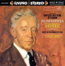 Rubinstein - Rachmaninoff - Rhapsody on a Theme of Paganini/Falla - Nights in the Gardens of Spain