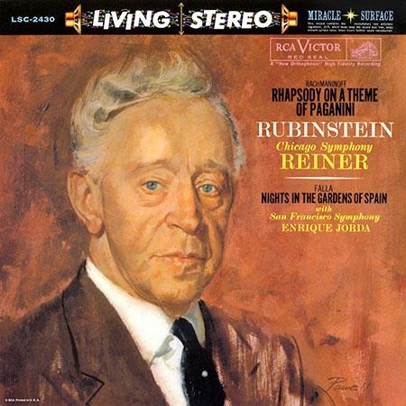 Rubinstein - Rachmaninoff - Rhapsody on a Theme of Paganini/Falla - Nights in the Gardens of Spain