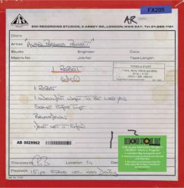 Alan Parsons Project - I Robot (Work In Progress) (180G/Blue Vinyl/3mm Spined Sleeve) (RSD 2025)