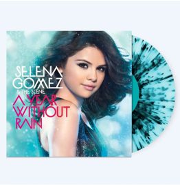 Selena Gomez & The Scene - Year Without Rain (Transparent Ice Blue/Black Splatter Vinyl)