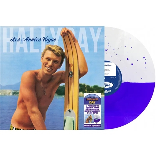 Johnny Hallyday - Les Annees Vague (Liquid-Filled Blue Vinyl) (RSD 2025)