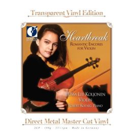 Elissa Lee Koljonen – Heartbreak - Romantic Encores for Violin (Transparent Vinyl 2LP)