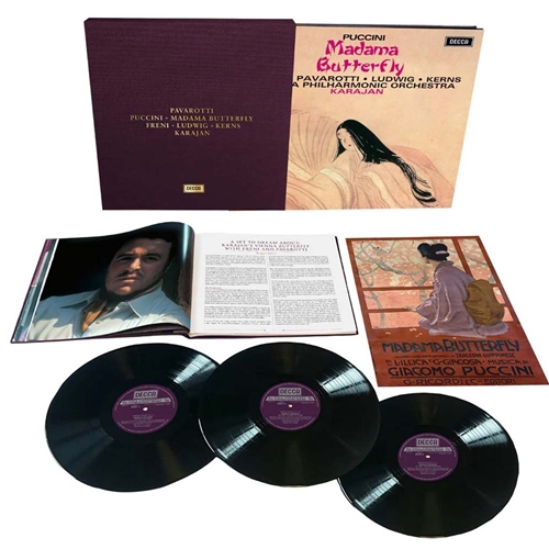 Mirella Freni & Luciano Pavarotti & Christa Ludwig - Puccini - Madama Butterfly (3LP Boxset)