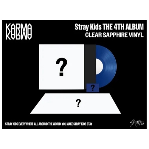 Stray Kids - Karma (Clear Sapphire Vinyl)