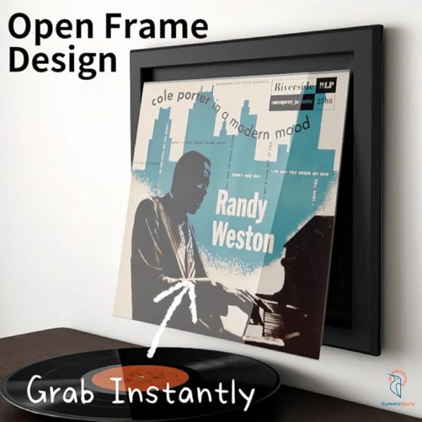 HumminGuru Wall Display Record Frame (Set of 4)