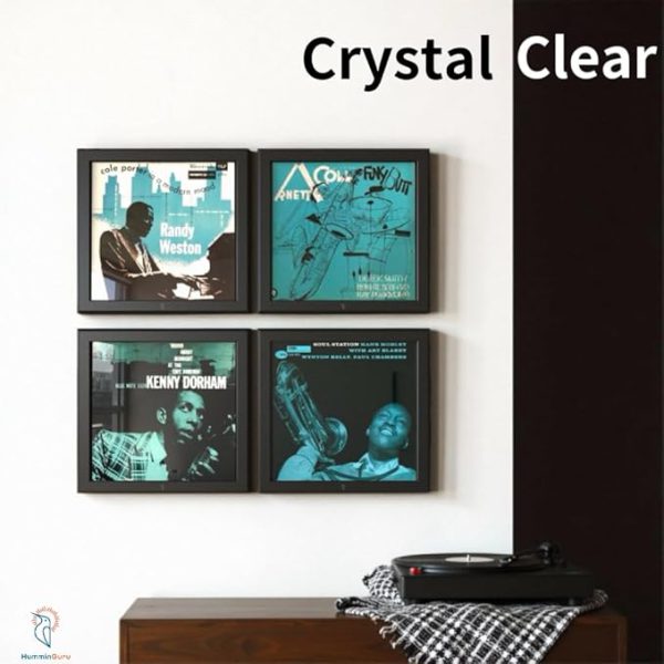 HumminGuru Wall Display Record Frame (Set of 4)