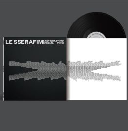 Le Sserafim - Easy-Crazy-Hot Special Vinyl (Carbon Black Vinyl)