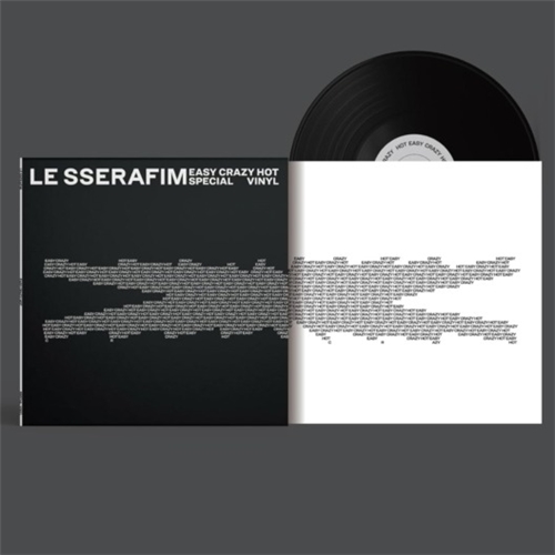 Le Sserafim - Easy-Crazy-Hot Special Vinyl (Carbon Black Vinyl)