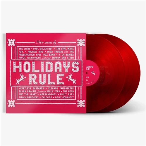 Various Artists - Holidays Rule 2LP Translucent Red Vinyl Various Artists - Holidays Rule 2LP Translucent Red Vinyl