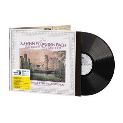English Concert, Trevor Pinnock - Bach - Overtures Bwv 1066,1068 (The Original Source Series) (180G)
