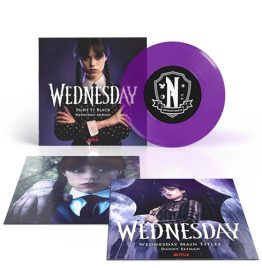 Wednesday Addams - Wednesday - Paint It Black / Wednesday Main Titles (7-Inch Purple Transparent)