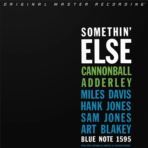 Cannonball Adderley - Somethin' Else (Numbered Hybrid SACD)