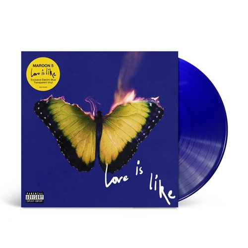 Maroon 5 - Love Is Like (Electric Blue Transparent Vinyl/Signed Insert) Maroon 5 - Love Is Like (Electric Blue Transparent Vinyl/Signed Insert)