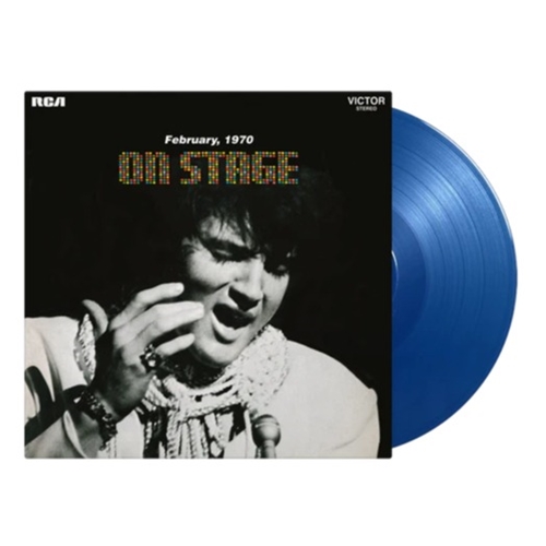 Elvis Presley - On Stage - February, 1970 (Blue Vinyl)