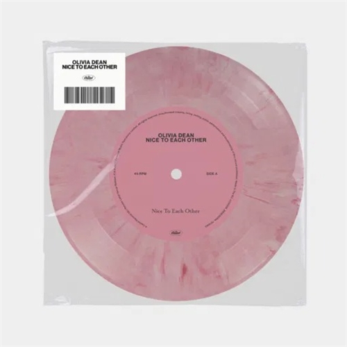 Olivia Dean - Nice To Each Other (Pink/White Vinyl, 7-inch Vinyl) Olivia Dean - Nice To Each Other (Pink/White Vinyl, 7-inch Vinyl)