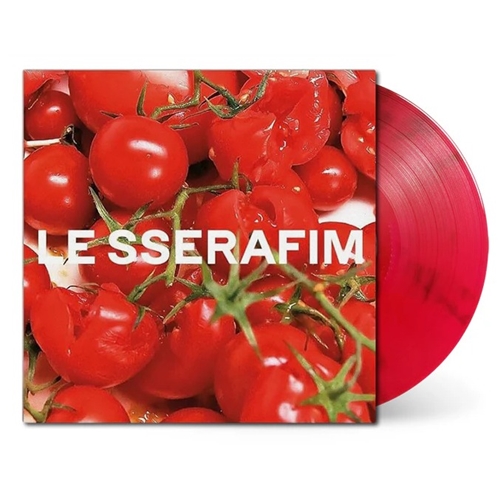 Le Sserafim - Spaghetti - 1st Single Album (Tomato Red Vinyl) (US Exclusive)