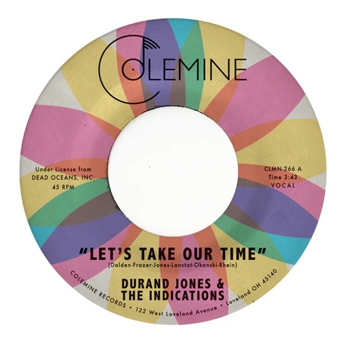 Durand Jones & The Indications - Let's Take Our Time - Flower Moon (Random Color 7Inch)