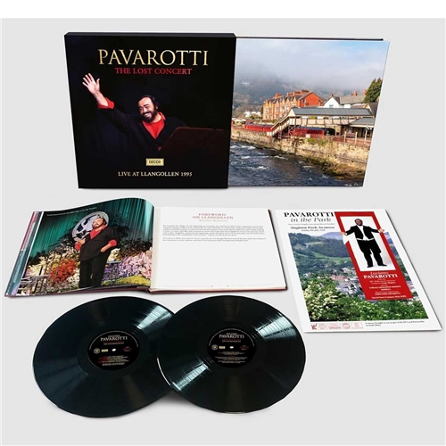 Luciano Pavarotti - Lost Concert- Live At Llangollen 1995 (2LP/Book)
