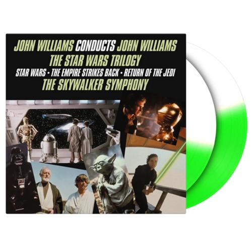 John Williams - John Williams Conducts - The Star Wars Trilogy (Green/White Split Vinyl)